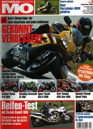 Zeitschrift motorrad 9 von - zeitschrift, mo